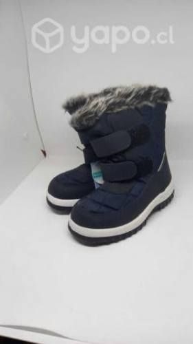 Botas con chiporro azules