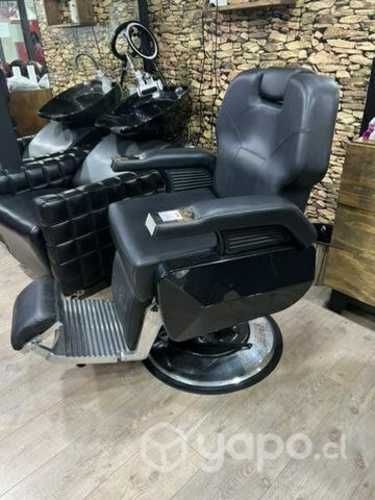 Sillón de barbería