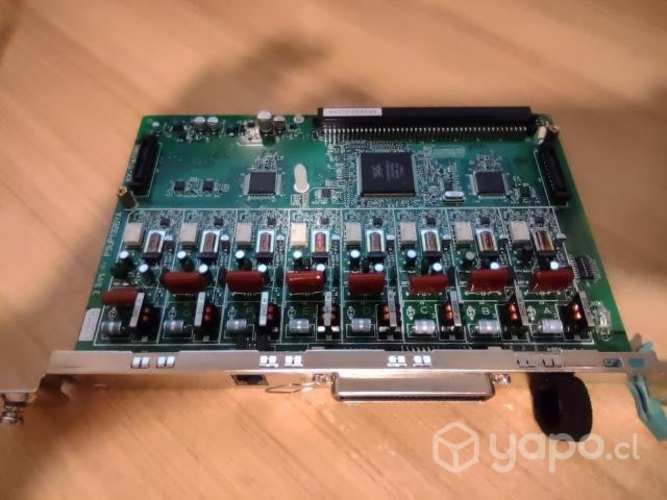 Tarjeta 8 troncales panasonic kx-tda180