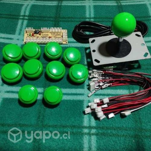 Kit arcade. botón 24 y 30mm