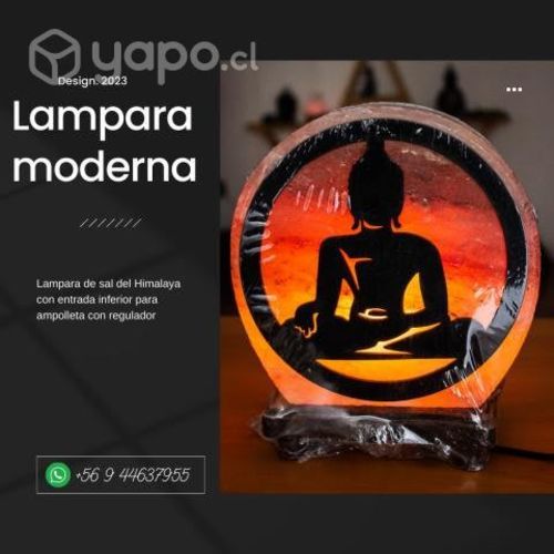 Lampara de sal del Himalaya
