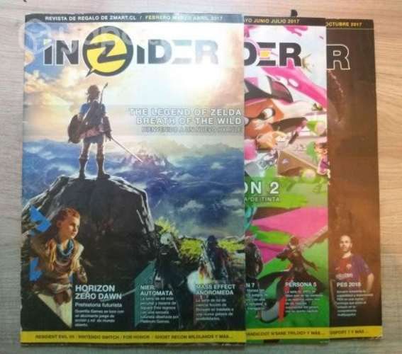 Lote Revistas Zmart Inzider