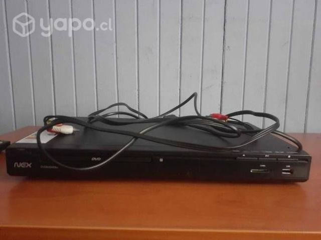 Reproductor de dvd marca nex con detalles