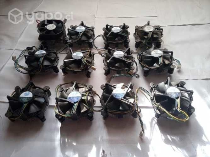 Ventilador con Disipador de Procesador Placa PC