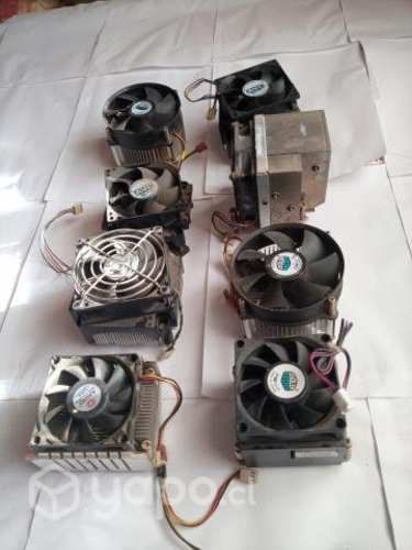 Ventilador con Disipador de Procesador Placa PC