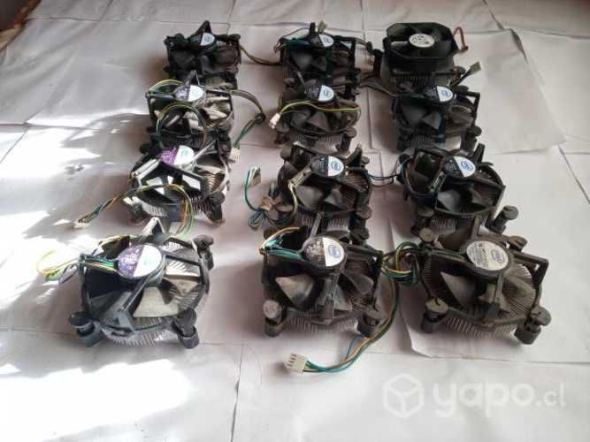 Ventilador con Disipador de Procesador Placa PC