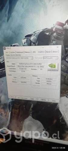 PC gamer 2060super con monitor y accesorios