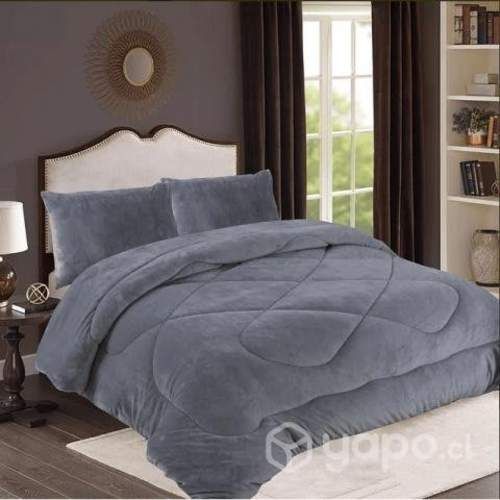 Cobertor Cama 2 Plaza Chiporro Invierno Frazada