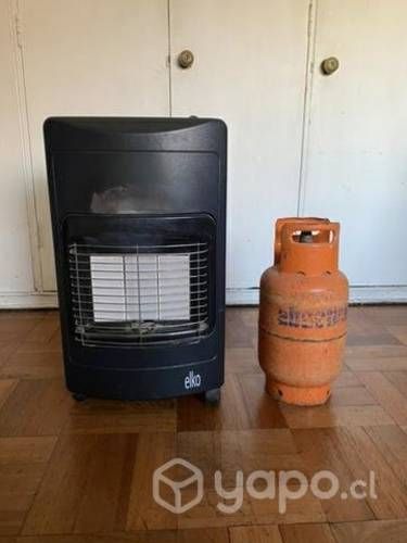 Estufa a gas con cilindro de 5kg