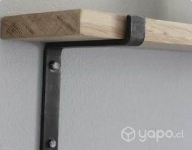 Repisas madera / forjado