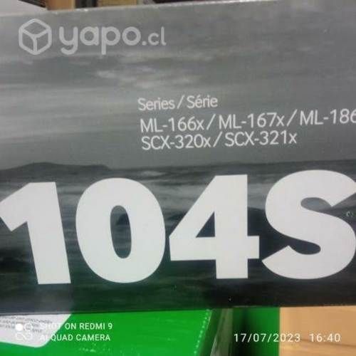 Toner Samsung 104s black original