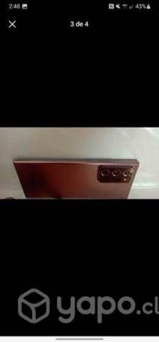 Celular samsung note 20 ultra