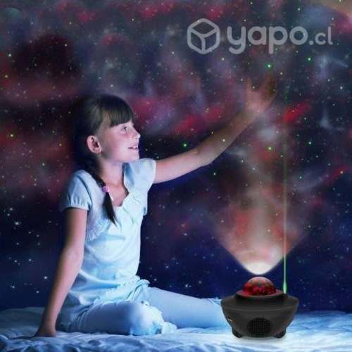 Proyector Galaxia Estrellas Led Y Sonido Bluetooth