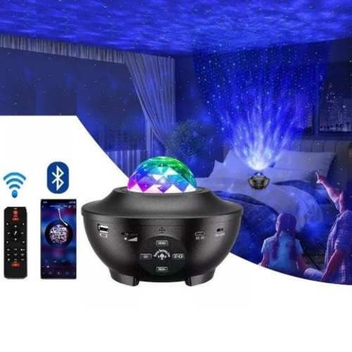Proyector Galaxia Estrellas Led Y Sonido Bluetooth