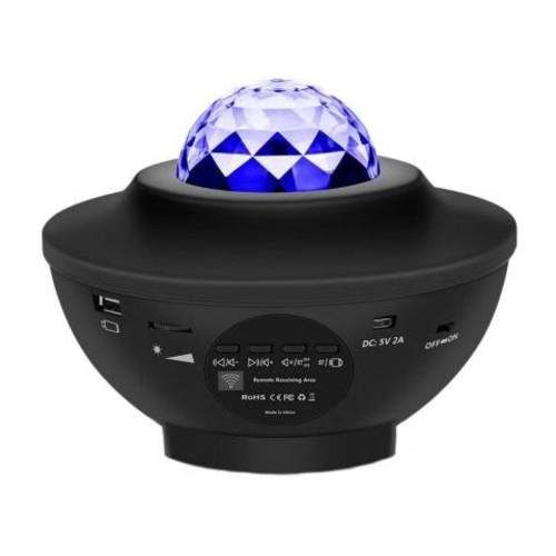 Proyector Galaxia Estrellas Led Y Sonido Bluetooth
