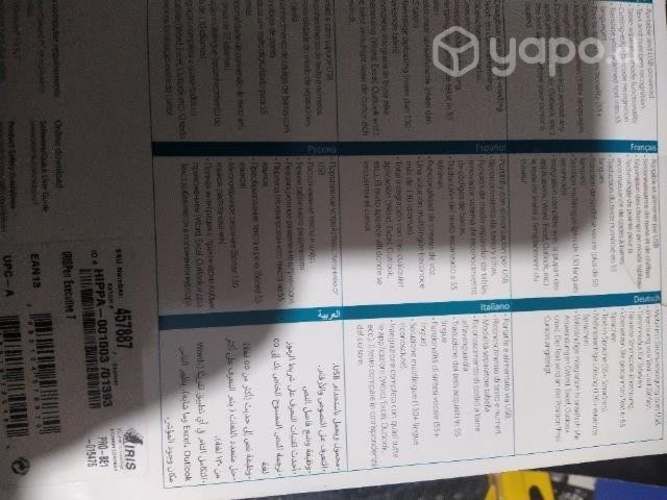 Scanner manual USB irispen