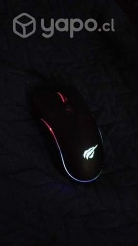 Teclado gamer y mouse gamer