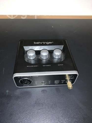 Behringer U-PHORIA UM2 Interfaz d Audio como nueva
