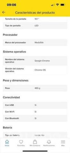 Leonovo ideapad duet chromebook