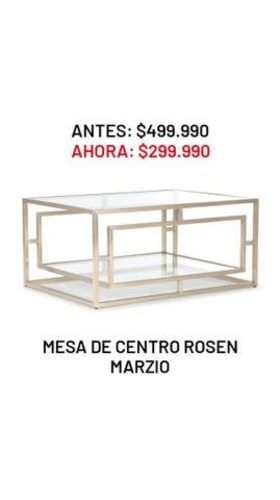 mesa de centro Rosen Marzio
