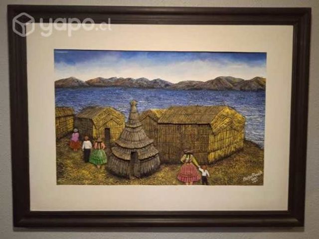 Cuadro con relieve, de autor original