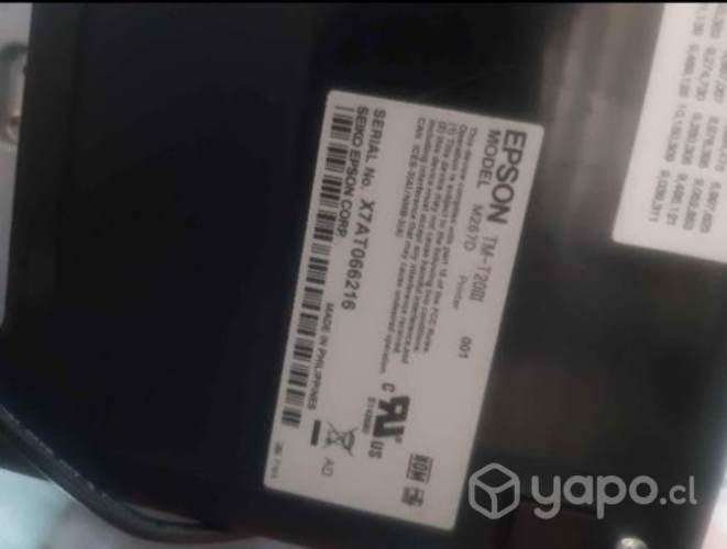 Impresora térmica epson TM-T20III