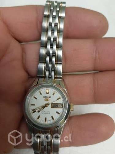 Reloj seyko 5 automático dama