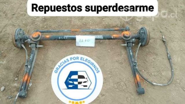 Trasero Suzuki alto desarmaduría importadora