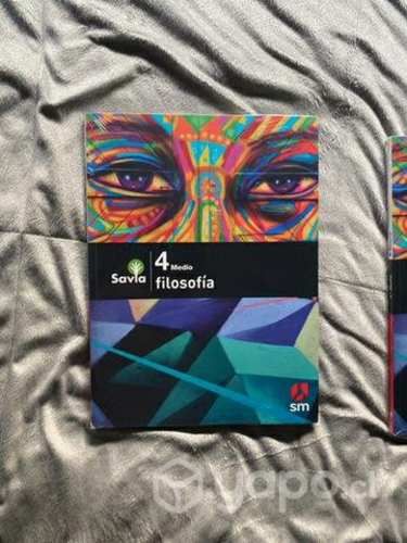 Libros de filosofía ,Savia 4 medio