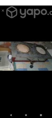 Anafe antigua funcionando 2 paneles