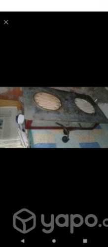 Anafe antigua funcionando 2 paneles