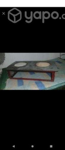 Anafe antigua funcionando 2 paneles