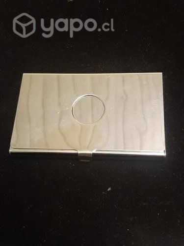 Caja tarjetero metálico
