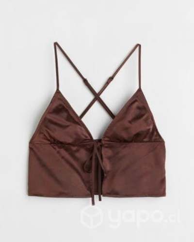 Crop satin HYM nuevo