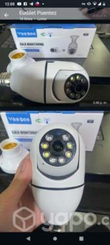 Ampolleta Cámara De Seguridad Vigilancia Wifi* APP