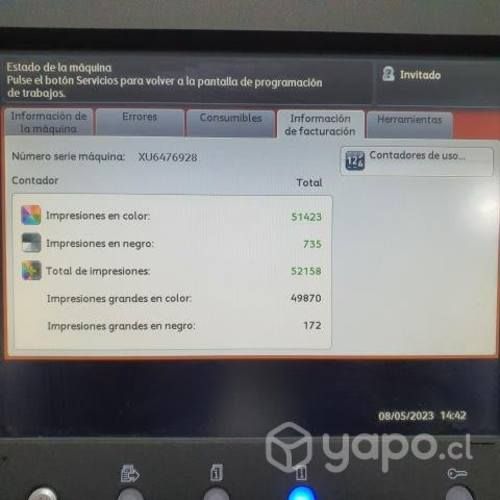 Impresora Xerox C75 Press