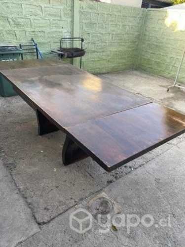 Mesa antigua vintage extendible multiuso