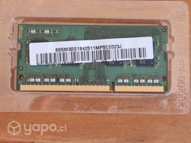 Memoria ram samsung 4 GB