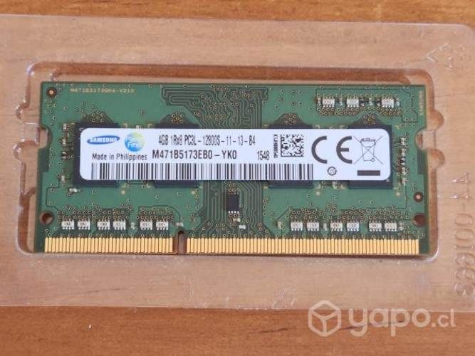 Memoria ram samsung 4 GB