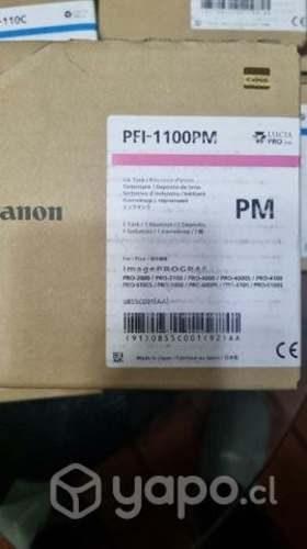 Tintas canon pfi diversos modelos originales de al