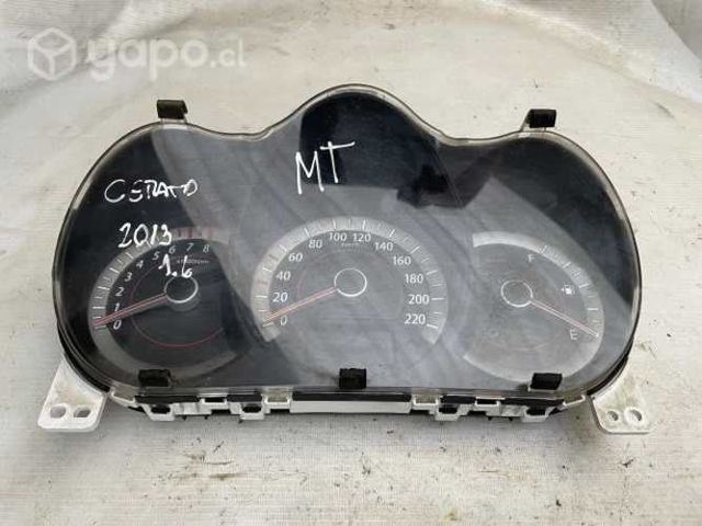 Sinóptico Kia Cerato 1.6 MT 2013