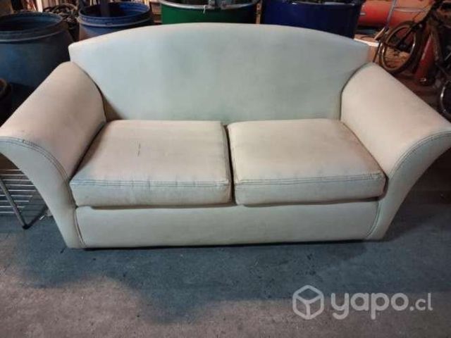 Sillón 2 cuerpos ecocuero