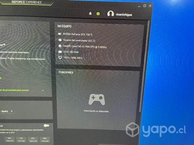 Pc gamer en buen estado