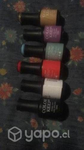 Esmaltes permanentes color keep