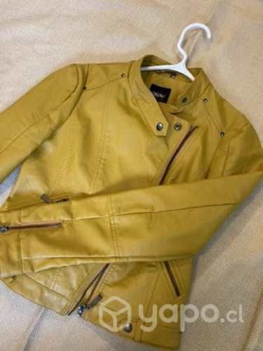 Chaqueta eco cuero massano