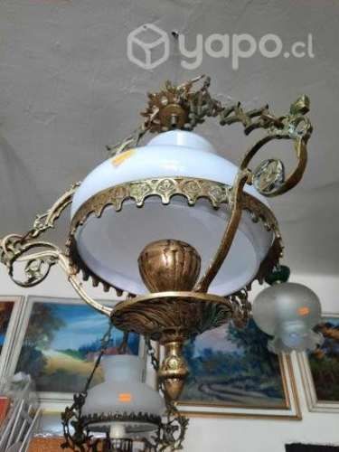 Lámpara colgante de bronce