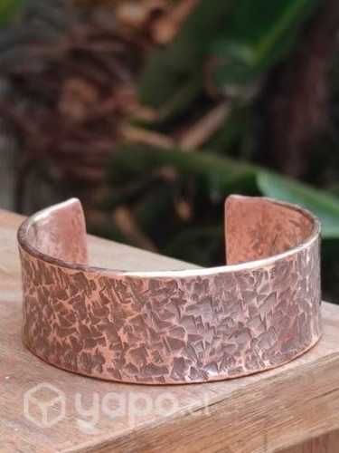 Pulsera cobre rústica