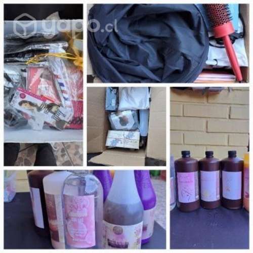 Lote insumos peluqueria