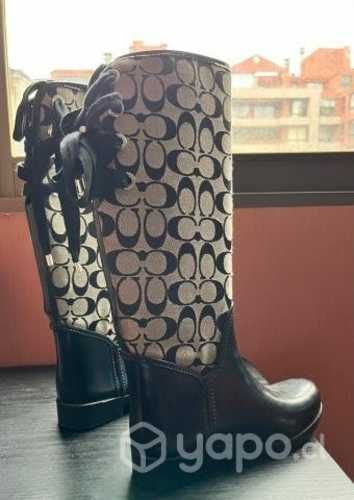BOTAS DE AGUA COACH (originales) N°35 / 35.5