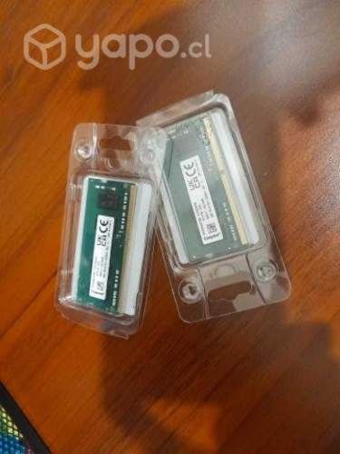 2x4 Gb memoria Ram DDR4 3200 MHz